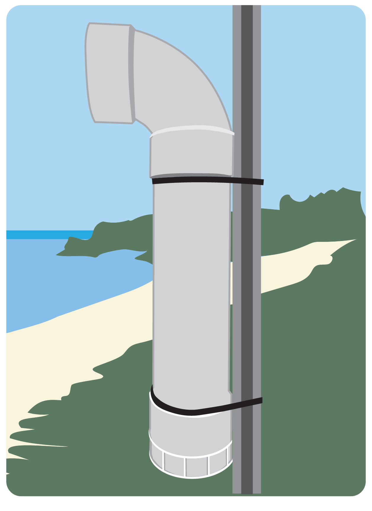 Monofilament bin graphic