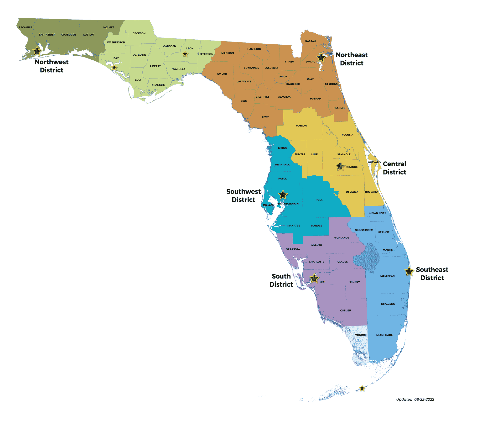 DEP District Image Map