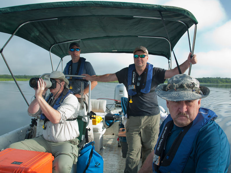 OFMS105 Field Work on Lake George, 2013