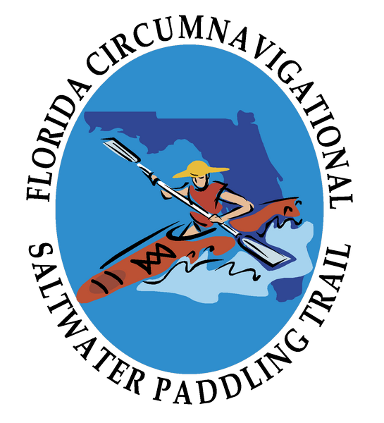 Official logo for the Florida Circumnavigational Saltwater Paddling Trail