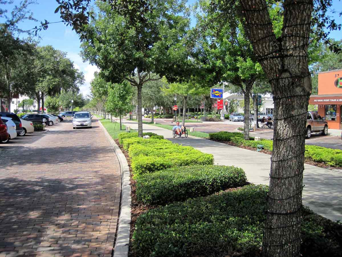 West Orange Trail in downtown Winter Garden