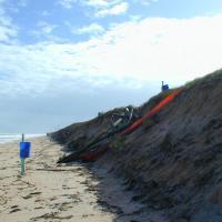 Florida Geological Survey Damage from Beach Erosion in Volusia County, 2004