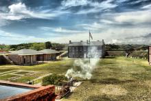 Fort Clinch State Park - Inside the fort
